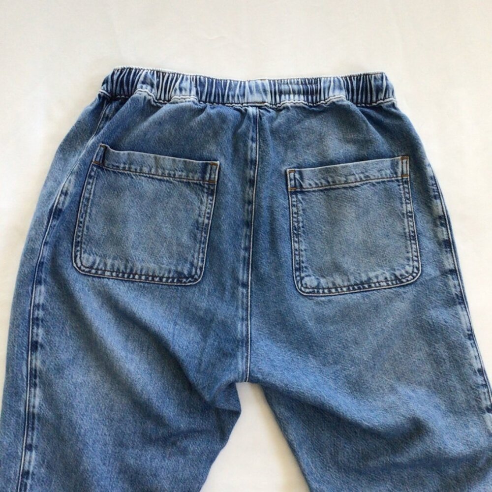 Anthropologie Drawstring Utility Jeans Sz XS - Picture 4 of 9